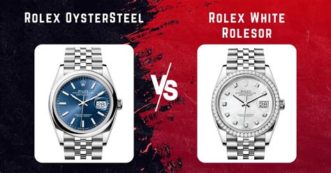 rolex oystersteel black|rolex oystersteel vs white rolesor.